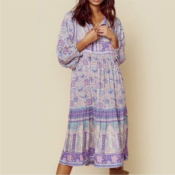 Spell & the gypsy collective poinciana boho lilac size S - Picture 3 of 15